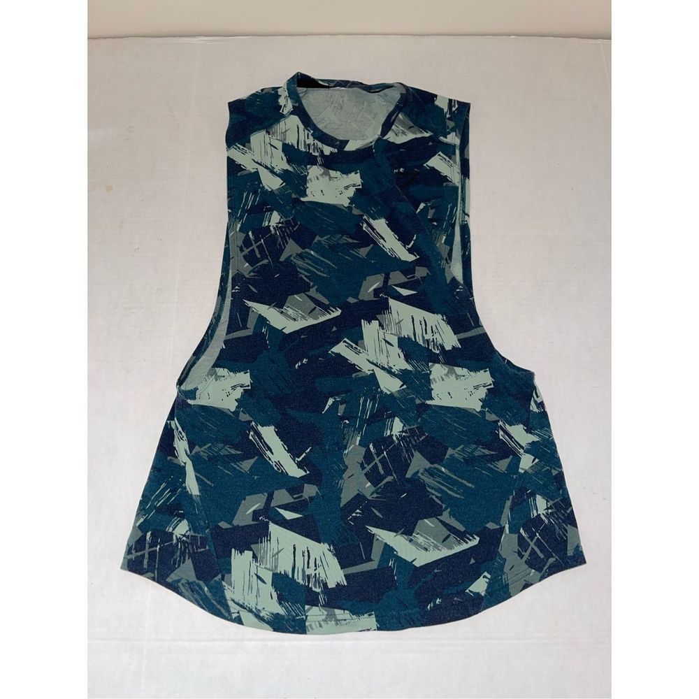 Gymshark Green and Black Tank Top